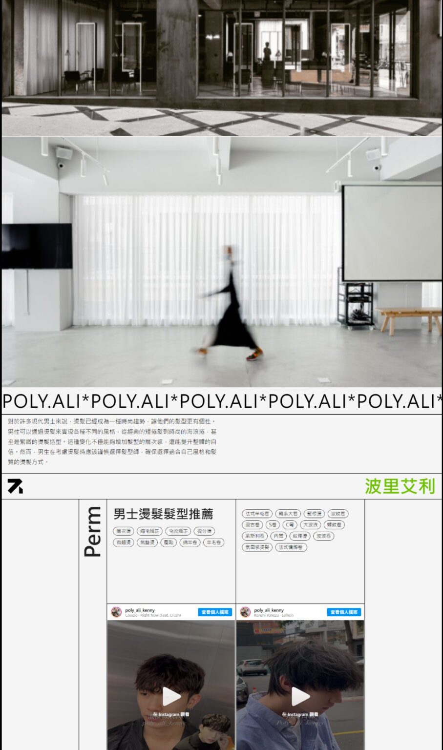 poly ali網頁設計頁面 時尚 (5)